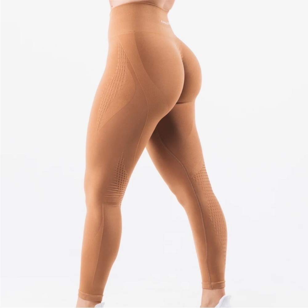 Alphalete Amplify Contour Legging Clay Orange Small - Picture 2 of 5